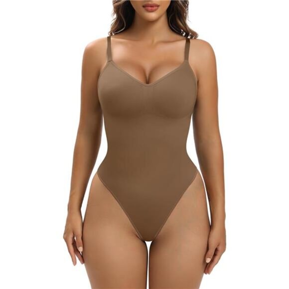 Other - Women Shapewear Tummy Control Bodysuit Brown